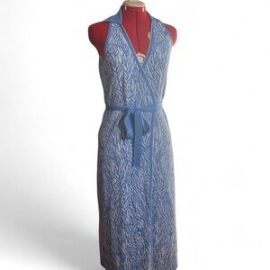 DVF Target Blue Wrap Dress